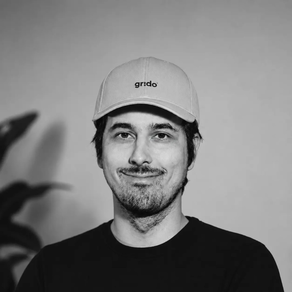 Tim, Grido co-founder
